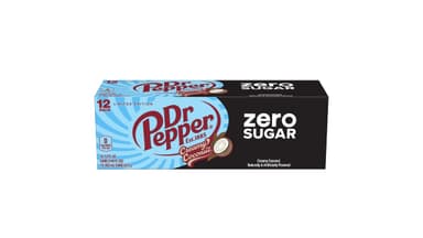 Dr Pepper Zero Sugar Creamy Coconut Soda
