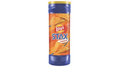 Lay's Stax Cheddar Flavored Potato Crisps