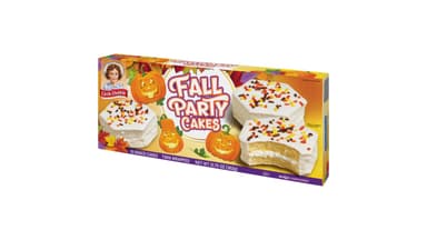 Little Debbie Vanilla Fall Party Snack Cakes
