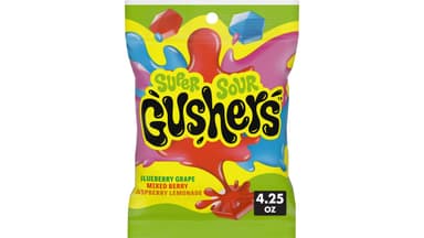 Fruit Gushers Super Sour Berry Snacks