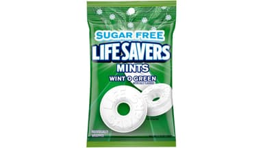 Life Savers Sugar Free Wint-O-Green Mint Hard Candies