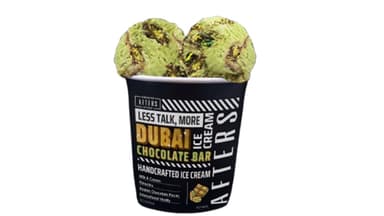 Afters Ice Cream Dubai Chocolate Ice Cream