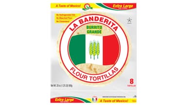 La Banderita Flour Tortillas Extra Large