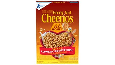 Honey Nut Cheerios Gluten Free Heart Healthy Breakfast Cereal with Whole Grain Oats