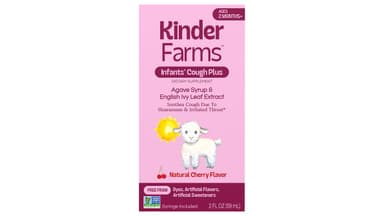 KinderFarms Natural Cherry Flavor Infants' Cough Plus