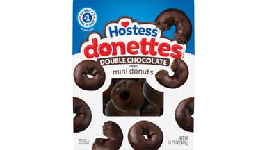 Hostess Donettes Double Chocolate Flavored Mini Donuts