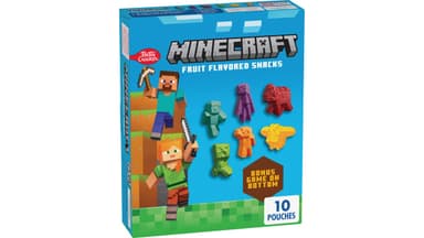 Betty Crocker Minecraft Gluten Free Fruit Flavored Kids Snacks