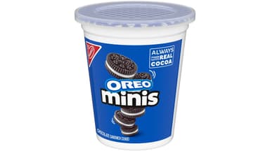 Oreo Minis Chocolate Sandwich Cookies Snack Cup