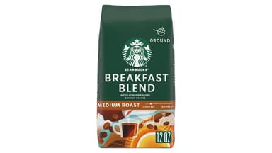 Starbucks Medium Roast Breakfast Blend Ground Coffee