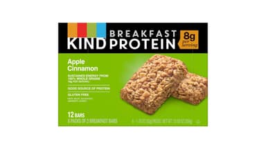 KIND Snacks Gluten-Free Apple Cinnamon Breakfast Protein Bars
