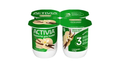 Activia Low Fat Vanilla Probiotic Yogurt Cups