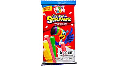 Froot Loops Cereal Straws