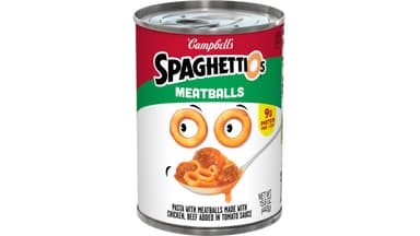 SpaghettiOs Pasta with Chicken Meatballs