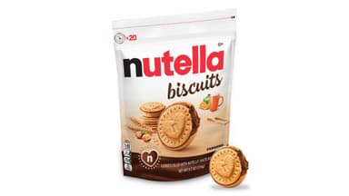 NIN should be: Nutella Biscuits Cookies Filled with Nutella Hazelnut Spread Snack