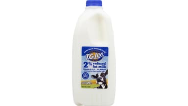 T.G Lee Dairy Reduced Fat 2% Milk Jug