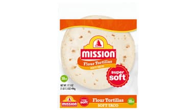 Mission Super Soft Taco Size Flour Tortillas