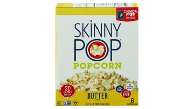 SkinnyPop Gluten Free Butter Flavor Microwave Popcorn