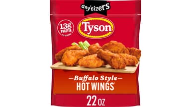 Tyson Any'tizers Hot Buffalo Style Spicy Wings