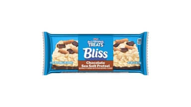 Rice Krispies Treats Bliss Chocolate Sea Salt Pretzel Crispy Marshmallow Squares Snack Bar