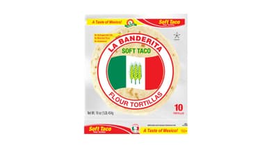 La Banderita Soft Taco Large Flour Tortillas