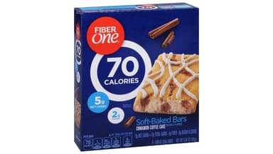 Fiber One 70 Calories Cinnamon Coffee Cake Soft-Baked Bars