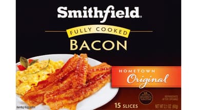 Smithfield Fully Cooked Hickory Bacon