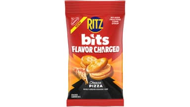 Ritz Bits Cheese Pizza Flavor Charged Sandwich Crackers