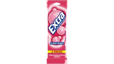 Extra Sugar Free Classic Chewing Bubble Gum