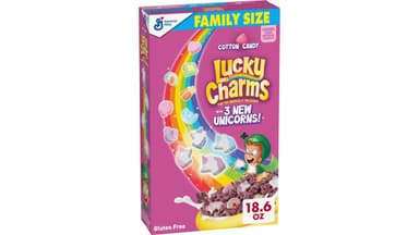 Lucky Charms Unicorn Size Breakfast Cereal