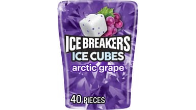 Ice Breakers Arctic Grape Ice Cubes Gum