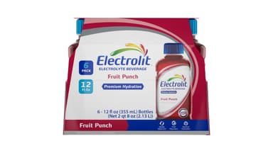 Electrolit Premium Hydration Fruit Punch Flavored Electrolyte Beverage