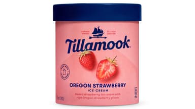 Tillamook Oregon Strawberry Ice Cream