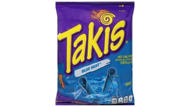 Takis Blue Heat Extreme Hot Chili Pepper Rolled Tortilla Chips Snack Size
