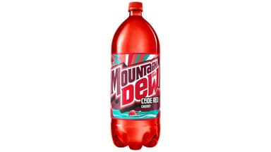 Mountain Dew Code Red Rush of Cherry Flavor Soda