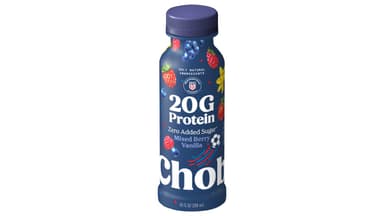 Chobani Mixed Berry Vanilla Lowfat Greek Yogurt Drink