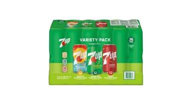 7UP Variety Pack, Lemon Lime, Cherry, Tropical