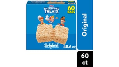 Rice Krispies Treats Original Crispy Marshmallow Square Snack Bars