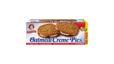 Little Debbie Oatmeal Creme Pies Sandwich Cookies Big