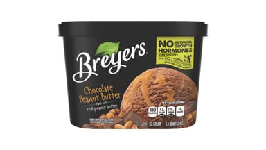 Breyers Light Chocolate Peanut Butter Ice Cream