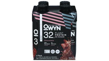 Owyn 100% Plant Based Vegan Chocolate Plant Protein Shake