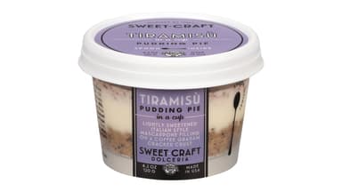 Sweet Craft Dolceria Tiramisu Pudding Pie in a Cup