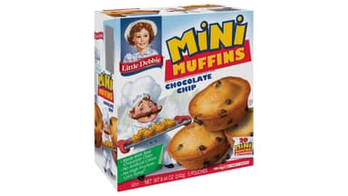 Little Debbie Chocolate Chip Mini Muffins Family