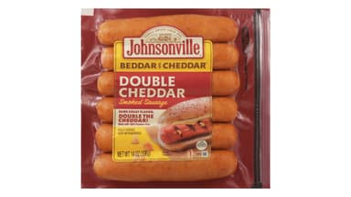 Johnsonville Beddar with Cheddar Smoked Sausages