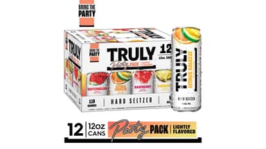 Truly Gluten-Free Lightly Hard Seltzer Cans Variety Party