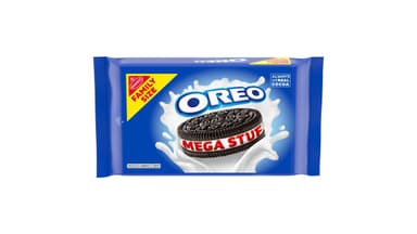 Oreo Mega Stuf Chocolate Sandwich Cookies