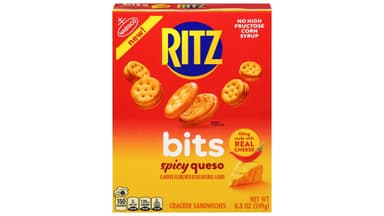 Ritz Bitz Spicy Queso Cheese Sandwich Crackers