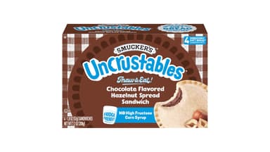 Smucker's Uncrustables Chocolate Flavored Hazelnut Spread Sandwiches