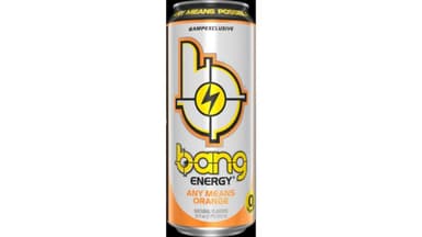 Bang Any Means Orange Energy Drink
