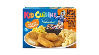Kid Cuisine Frozen All Star Chicken Nuggets Meal