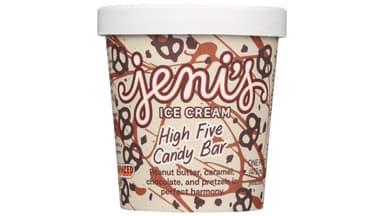 Jeni's High Five Candy Bar Ice Cream